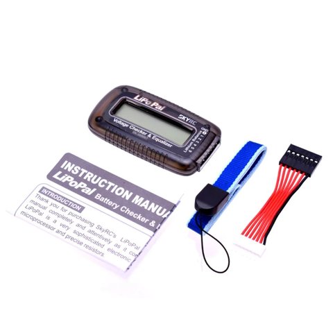 Тестер SkyRC LiPoPal, с функцией балансировки, для Li-ion аккумуляторов, #SK-500007-01 Превью 1