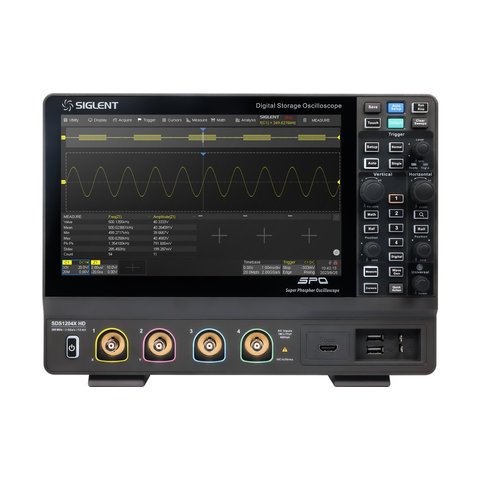 Цифровий осцилограф SIGLENT SDS1204X HD Прев'ю 1