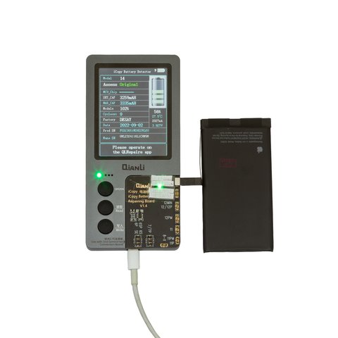 Battery compatible with iPhone 14, (Li-ion, 3.87 V, 3279 mAh, Original (PRC), (A2863), original IC) Preview 1