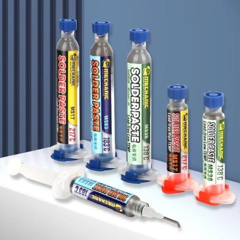 BGA Paste Mechanic MS17, (Sn 96.5%,  Ag 3%, Cu 0.5%, 217 °C, 50 g) Preview 2