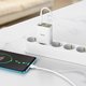 Mains Charger Hoco C100A, (20 W, Quick Charge, Power Delivery (PD), white, with LCD, 2 outputs) #6931474769800 Preview 4