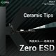 Pinzas para smd 2UUL TW32 Black K, recta, cerámica, 150 mm Vista previa  1
