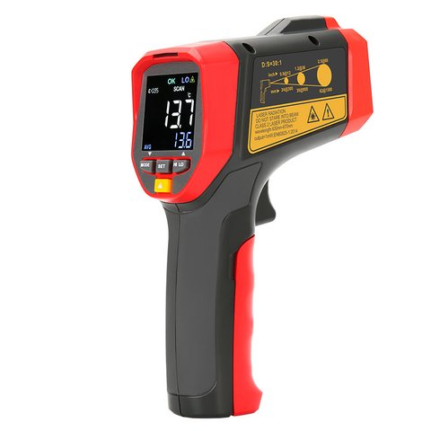 Infrared Thermometer UNI-T UT303A+ Preview 3