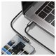 USB Cable Baseus Elbow, (2xUSB type-C, 200 cm, 100 W, 5 A, black) #CATCS-A01 Preview 2