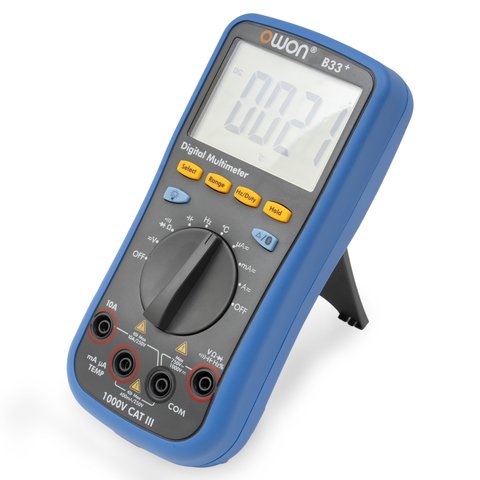 Multímetro digital con Bluetooth OWON B33+ Vista previa  3