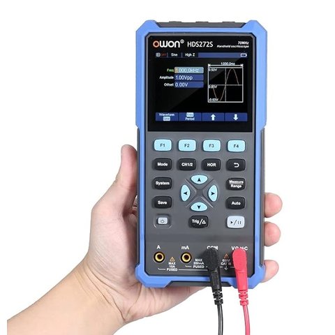 Osciloscopio digital portátil OWON HDS272S Vista previa  5