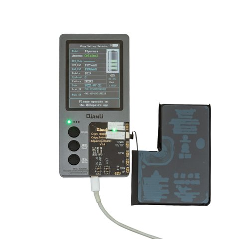 Batería Deji puede usarse con Apple iPhone 13 Pro Max, Li-ion, 3.85 V, 4352 mAh, original IC Vista previa  1