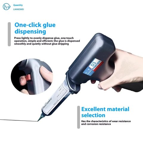 Pistola universal Liangwei Kadaben D3 , 50 ml, 30 ml, 10 ml, neumático, automático Vista previa  2