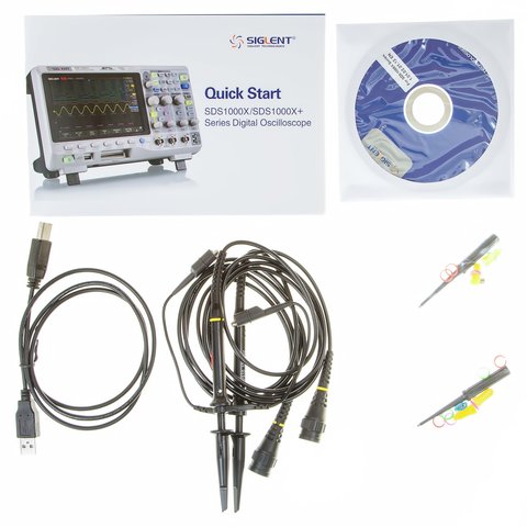 Фосфорный цифровой осциллограф SIGLENT SDS1102X Превью 9