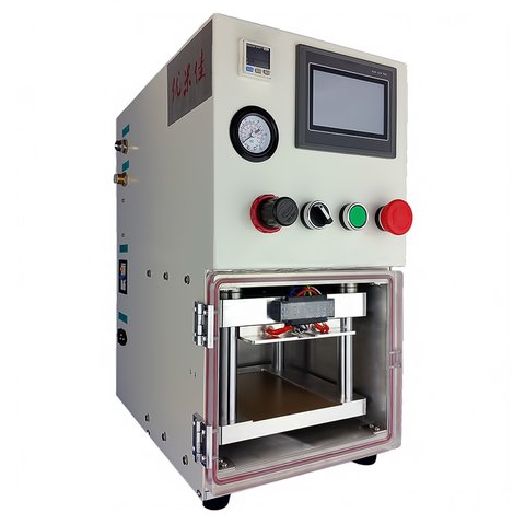 Пристрій для склеювання дисплейного модуля YMJ 3-01, використовується для екранів до 7 ", вакуум Прев'ю 1