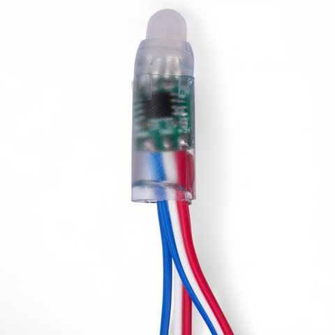 Світлодіодний піксель RGB (50 шт., WS2811, DC 12 В, 12 мм, IP68) Прев'ю 1