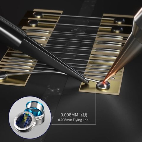 Пінцет монтажний Mechanic KS-11, прямий, антистатичний, 160 мм Прев'ю 3