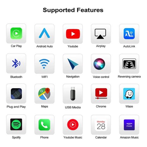 CarPlay для Mercedes-Benz E-Class S-Class 12.3" 2016 2017 2018 2019 2020 із системою NTG5.5 (великий дисплей) Прев'ю 4