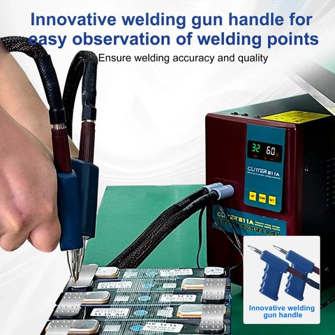 Тримач електродів для точкового зварювання 75B, з кабелем 50 мм² Прев'ю 2