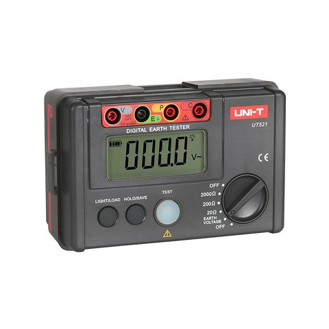 Вимірювач опору заземлення UNI-T UT521 Прев'ю 6