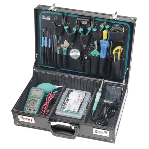 Набор инструментов  Pro'sKit PK-15305B для электромонтажа Превью 1