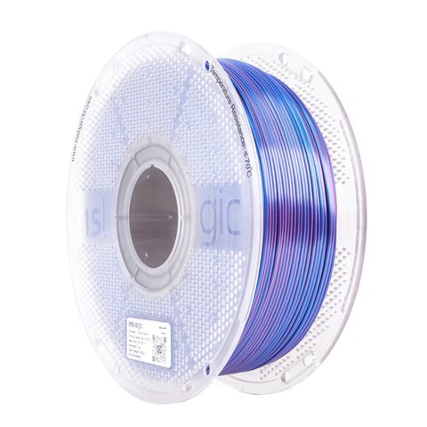Филамент для 3D-принтера INSLOGIC PLA Silk Fuchsia Blue, 1 кг Превью 2