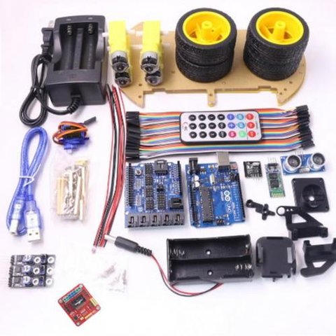 Haitronic Multifunction Bluetooth Controlled Robot Smart Car Preview 1